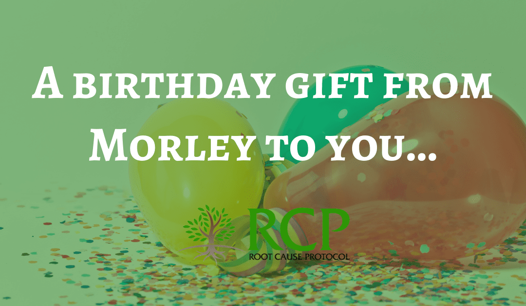 A birthday gift from Morley to you…