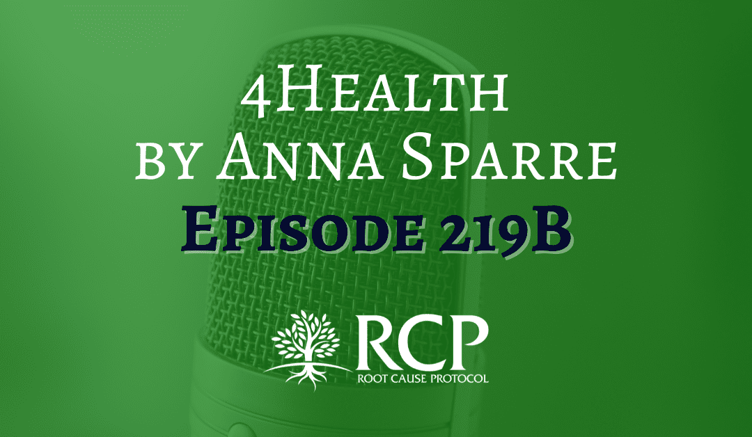 4Health by Anna Sparre | Vitamin D. Minerals (Episode 219b) | May  5, 2019