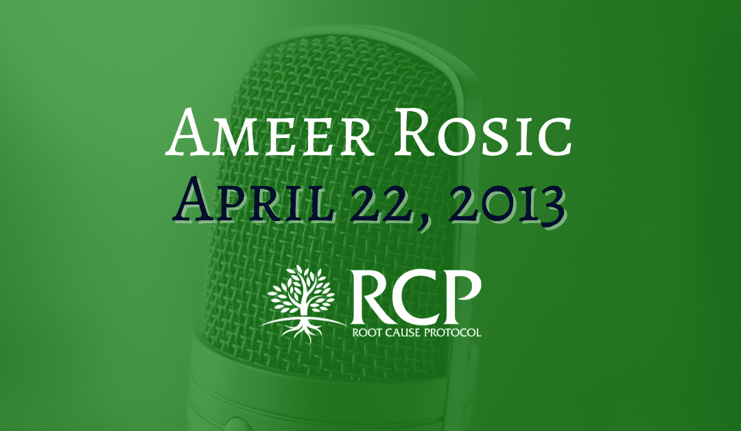 Ameer Rosic | Vitamin D & Magnesium |  22 Apr 2013