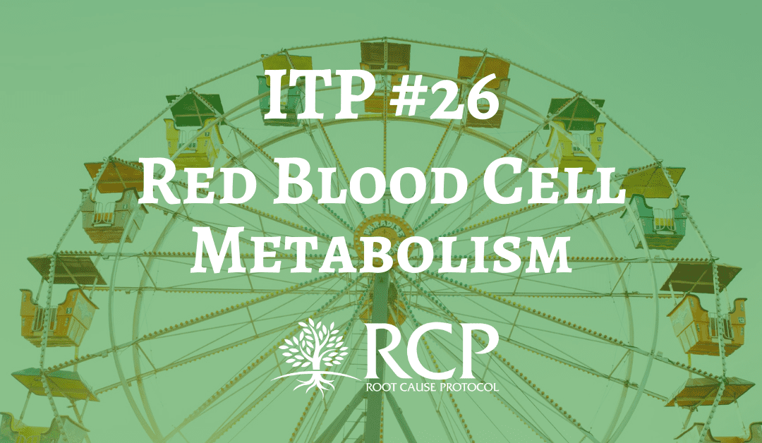 Iron Toxicity Post #26: Red Blood Cell metabolism is by inference Iron metabolism