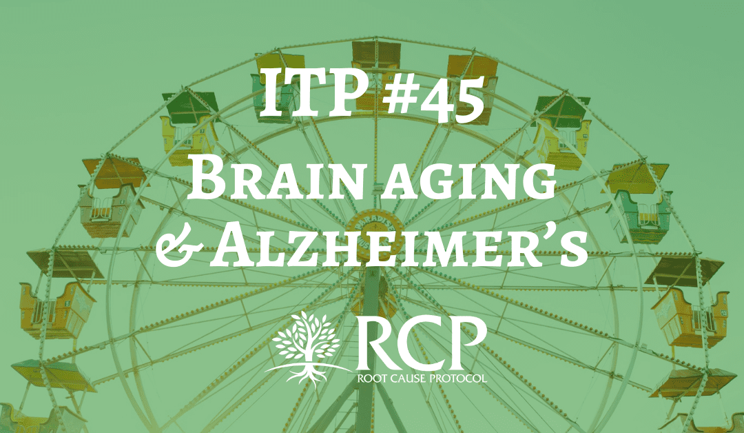 Iron Toxicity Post #45: Brain aging and Alzheimer’s