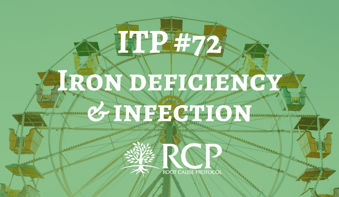 Iron Toxicity Post #72: Iron deficiency is associated with RESISTANCE to infection