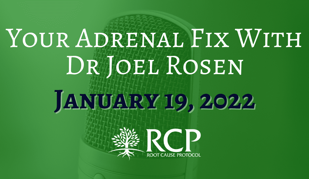 Your Adrenal Fix With Dr Joel Rosen | How to Get to The Main Cause of having no Energy Part 3 with Morley Robbins | January 19, 2022