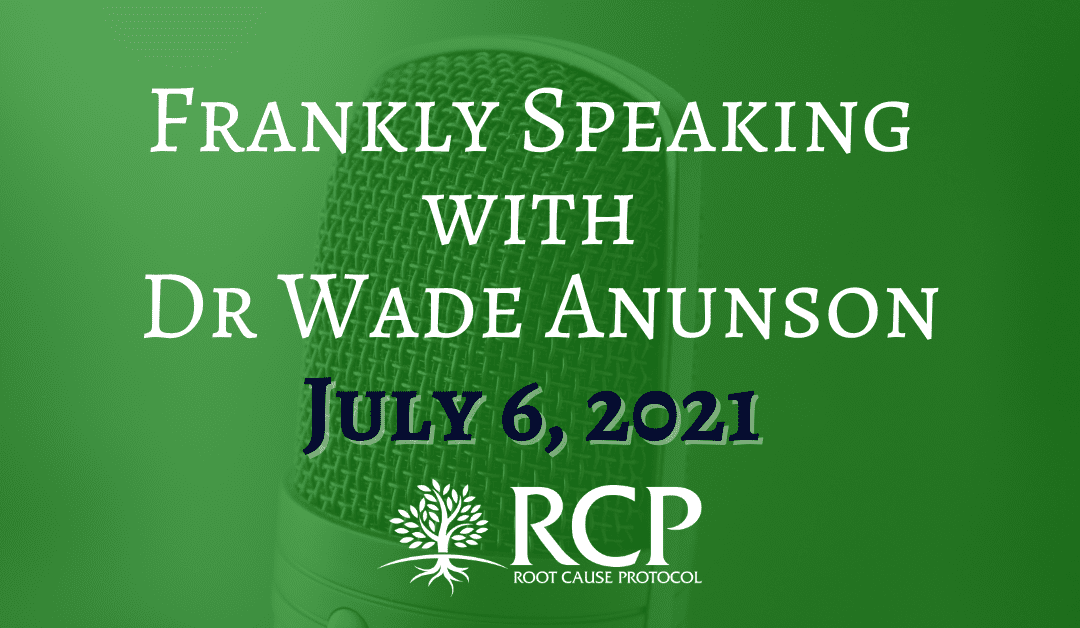 Frankly Speaking with Dr Wade Anunson | What Does It Meant To Be Copper Deficient | July 6, 2021