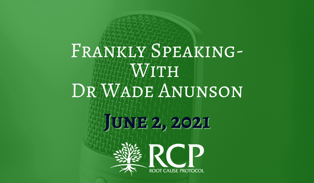 Frankly Speaking with Dr Wade Anunson | Why Is Everyone Vit D Deficient? | June 22, 2021