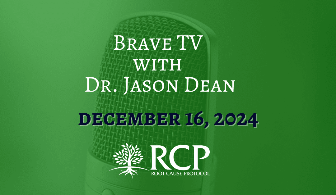 Brave TV with Dr Jason Dean | Mondays with Morley Robbins – The Keys to Metabolic Dysfunction | Oct 28, 2024