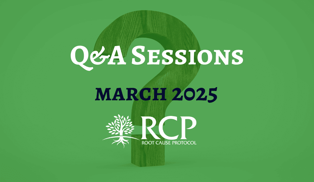 Live Q&A sessions on in March 2025