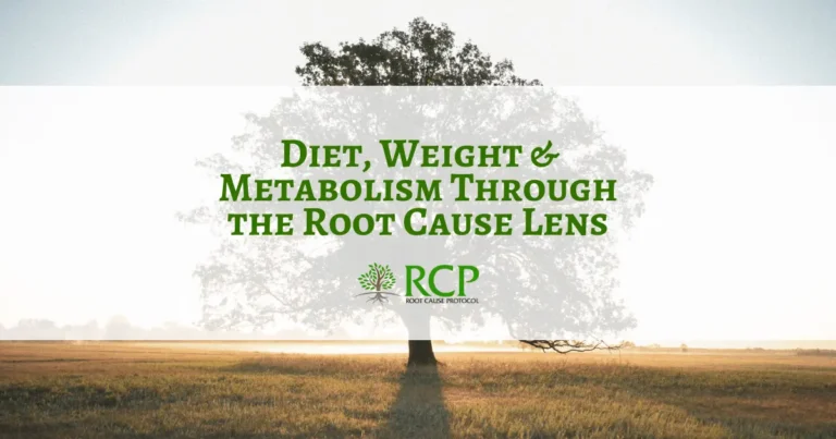 Diet, Weight & Metabolism Through the Root Cause Lens Webinar